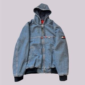 Tommy Hilfiger hooded denim jacket
